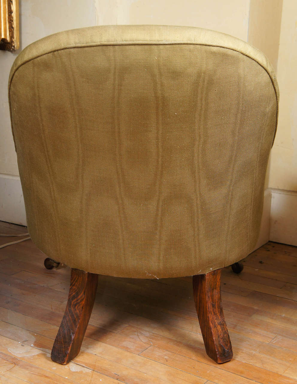 19th Century Fine Late Regency Rosewood Tub Chair