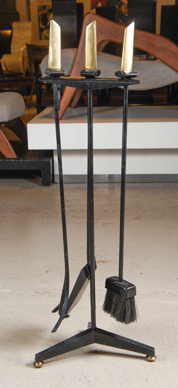Mid-20th Century Set of Fire Tools