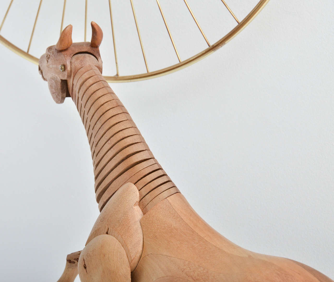 Artist's Wooden Sculptural Model Horse For Sale at 1stDibs artist