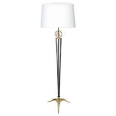 French Art Moderne Floor Lamp