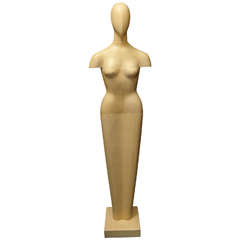Life-Size Wood Sculpture of Female Form 6