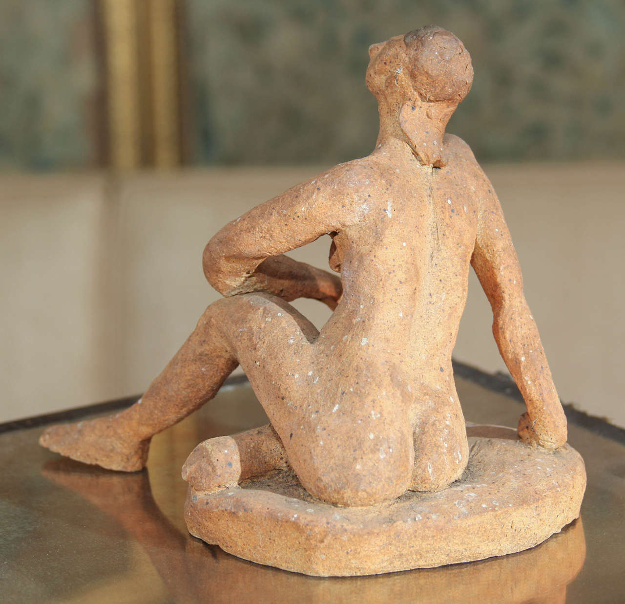 Late 20th Century Small Female Nude Sculpture
