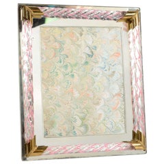 Vintage Murano Glass Picture Frame