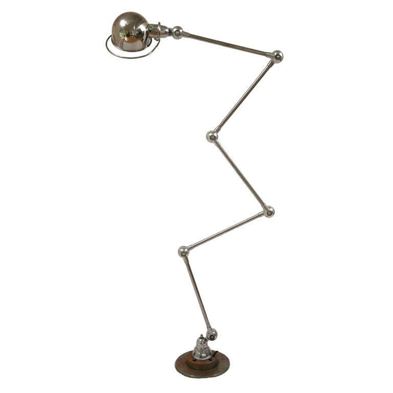 Jielde Industrial Floor Lamp 1950's France