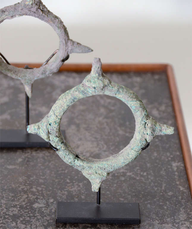 18th Century and Earlier Set of Five Bronze Bracelets