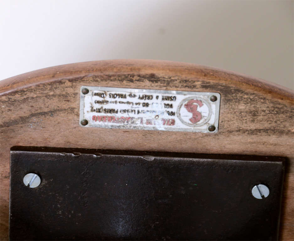Industrial Steel Swivel Stool with Wooden Top