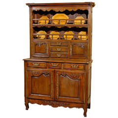 19th Century Cherry Vaisselier from Brittany, Circa 1890 3