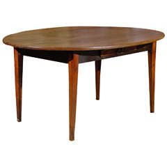 Antique French Oval Dining Table