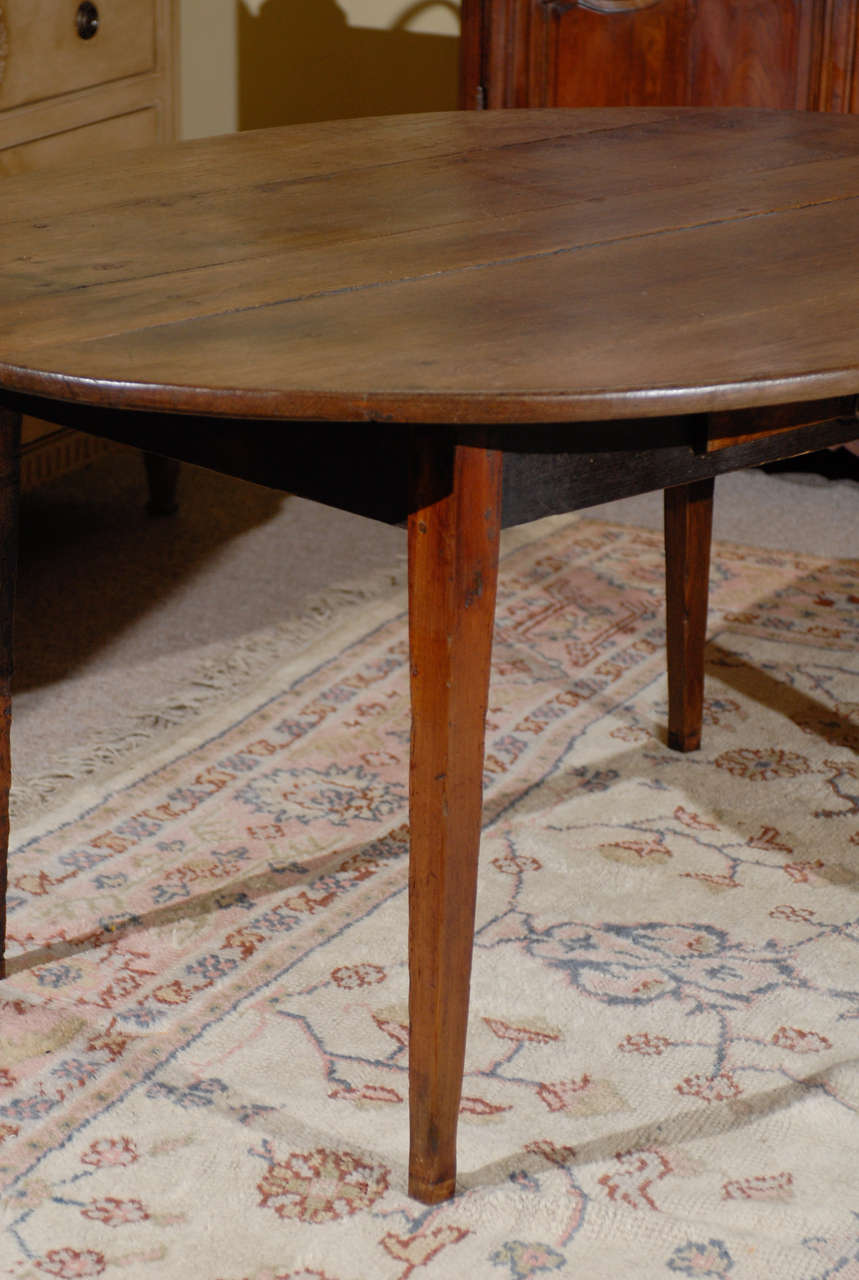 19th Century Antique French Oval Dining Table
