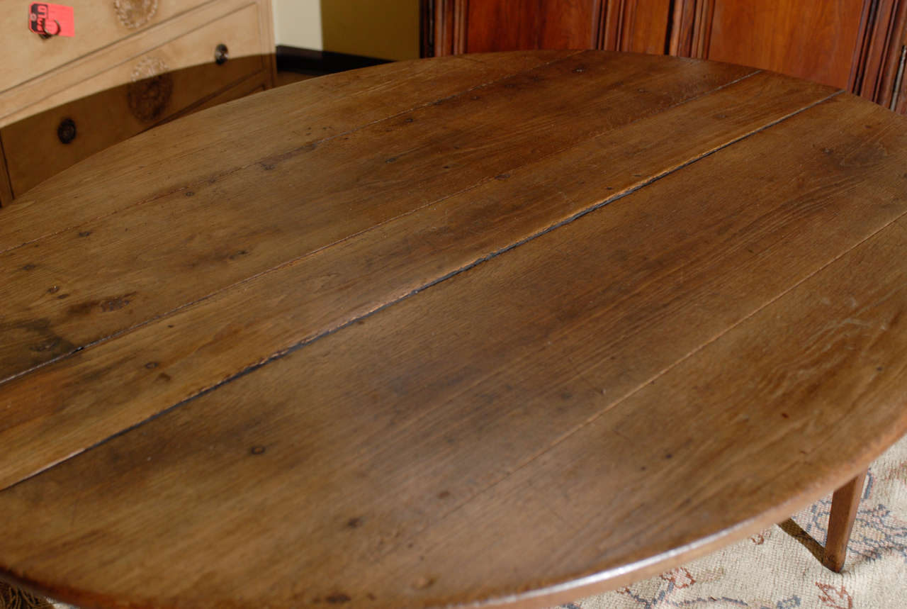 Antique French Oval Dining Table 1