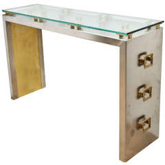 Sculptural Console Table