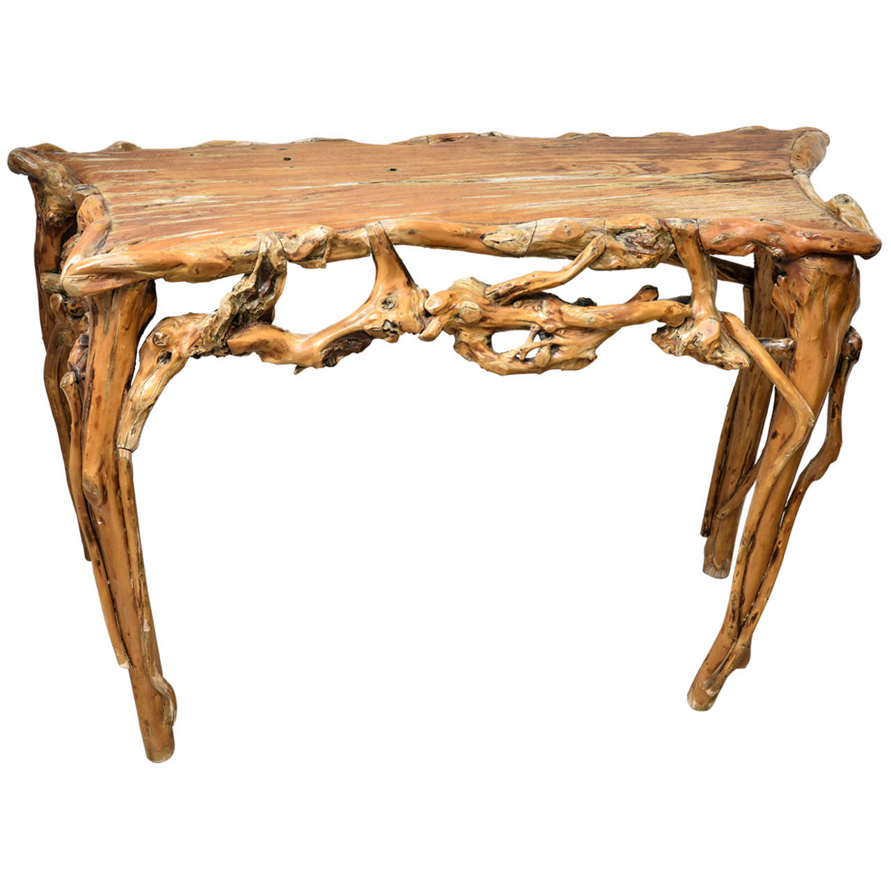 Driftwood Console Table