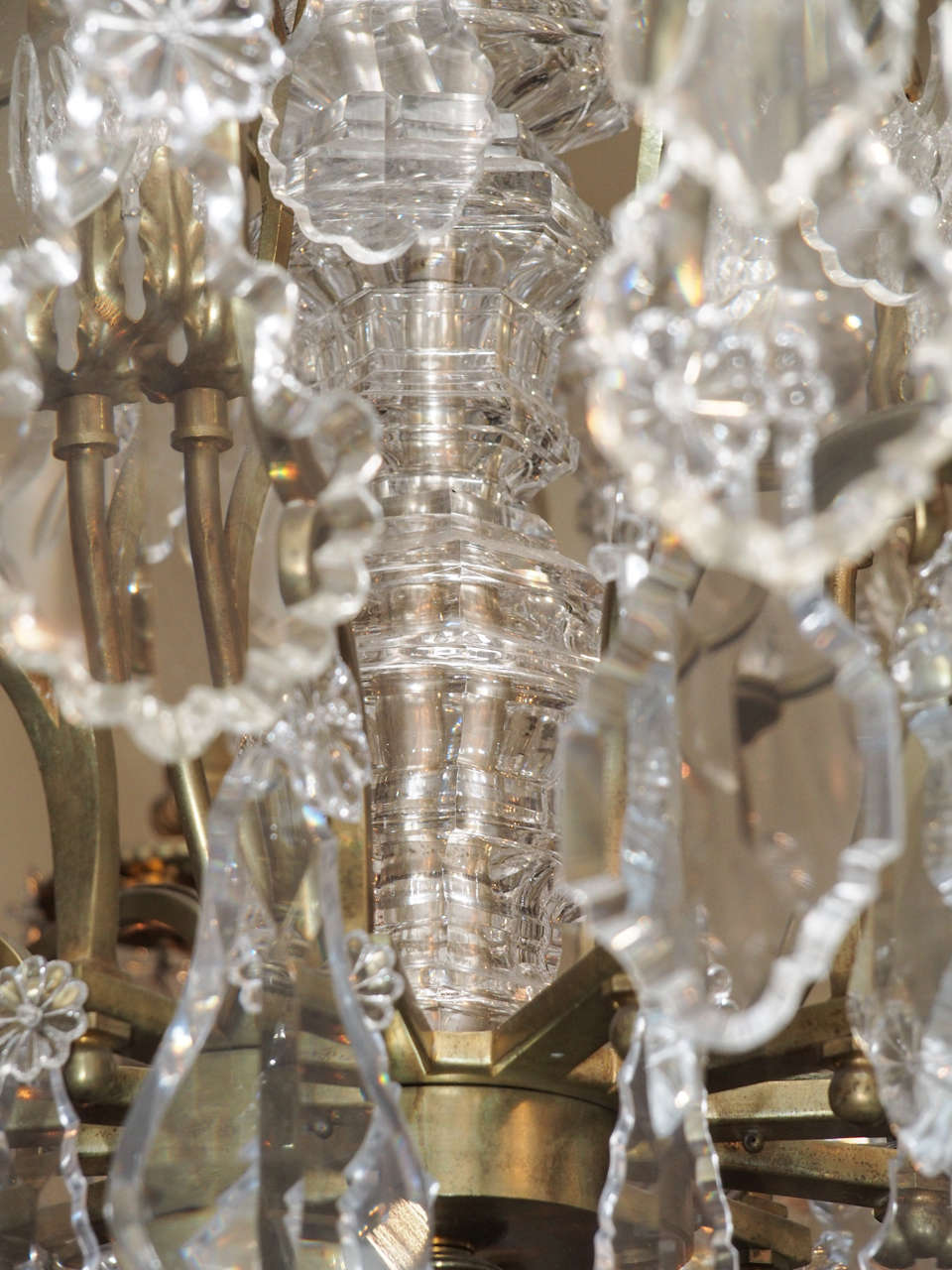 Antique French Louis XVI Baccarat Crystal Chandelier 6