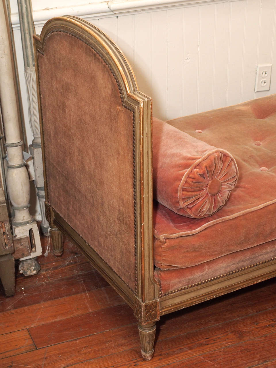 French 19th Century Gilded Daybed