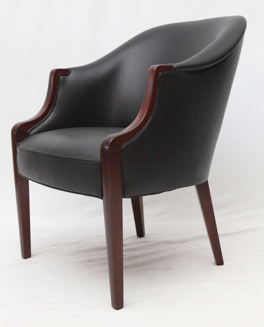 Scandinavian Modern Danish Club Chair For Sale