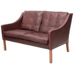 Borge Mogensen Modell #2208 Zweisitzer-Sofa