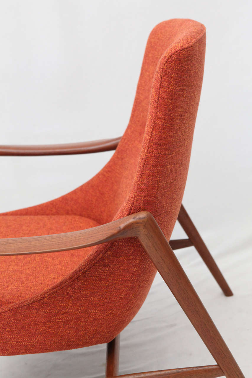 Mid-Century Modern Peter Wessel Lounge Chair