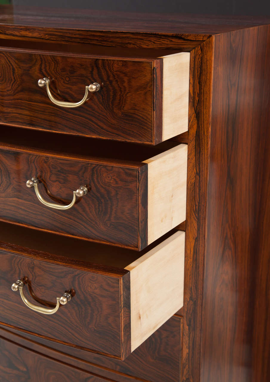 Ole Wanscher Rosewood Chest of Drawers In Excellent Condition In New York, NY