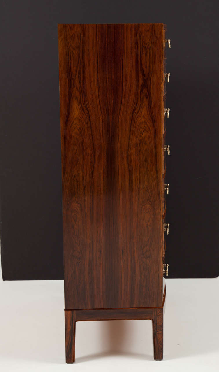 Ole Wanscher Rosewood Chest of Drawers 4