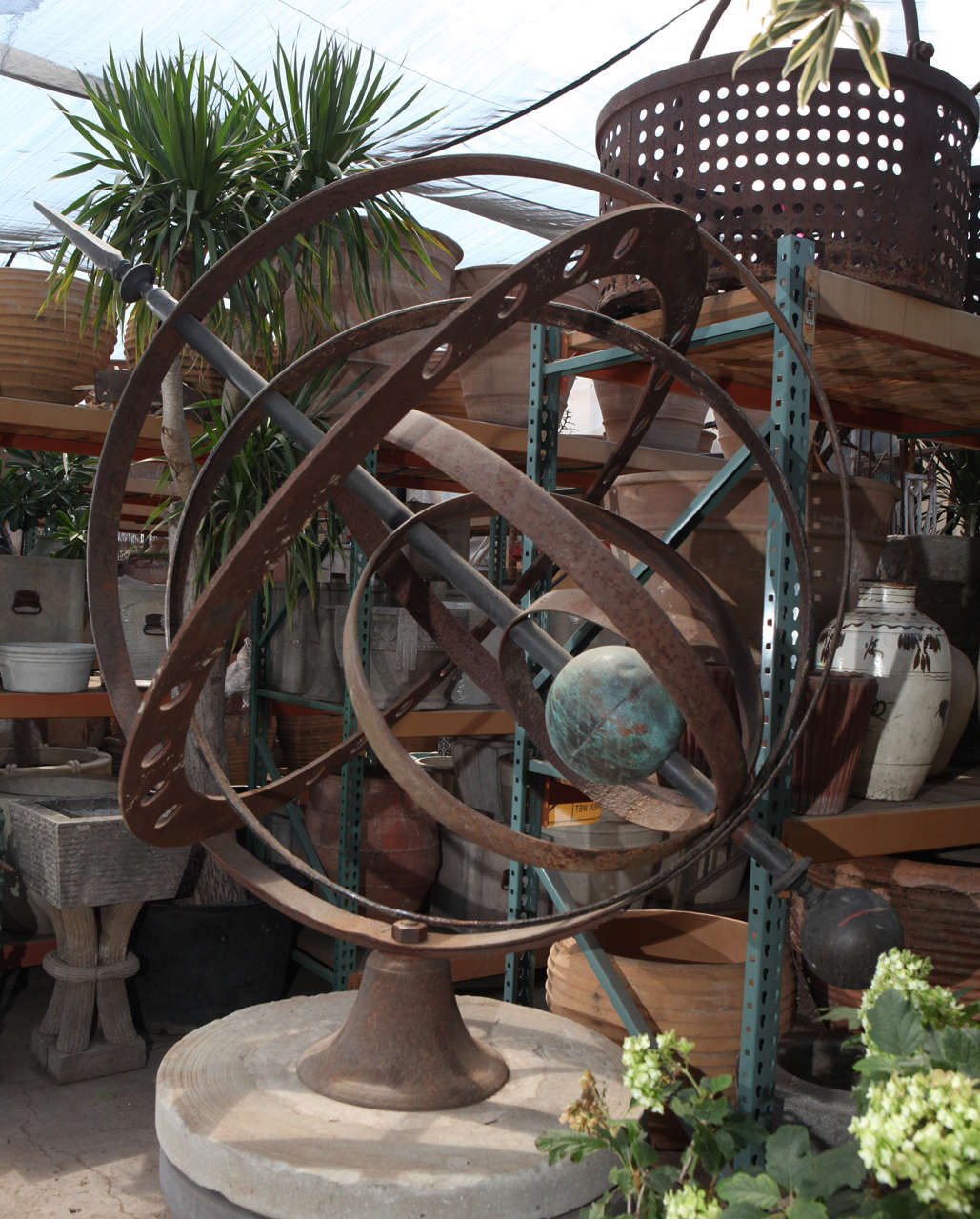 Iron Armillary Sphere For Sale 3