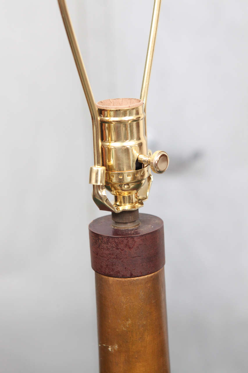 Wire Pair of Electrical Insulator Table Lamps