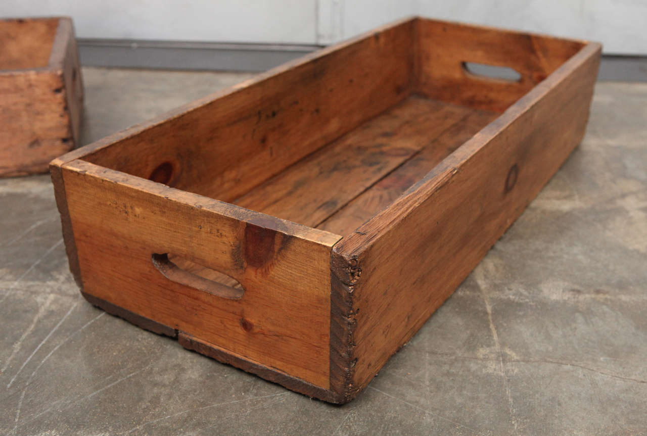 American Industrial Factory Wooden Trays 3