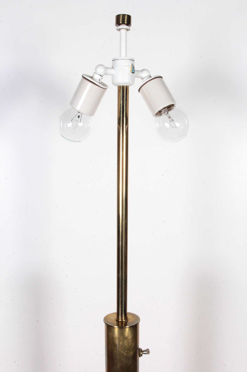 Nessen Brass Table Lamp In Excellent Condition In New York, NY