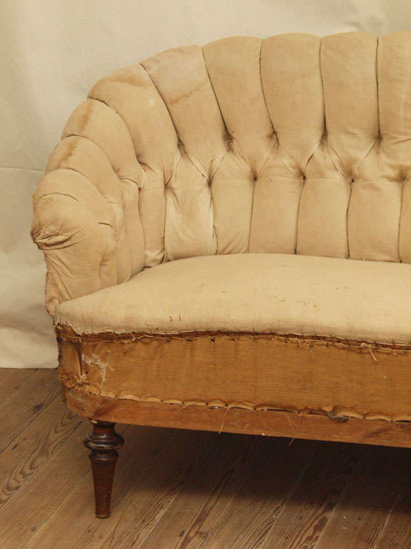 19th Century Tufted Sofa