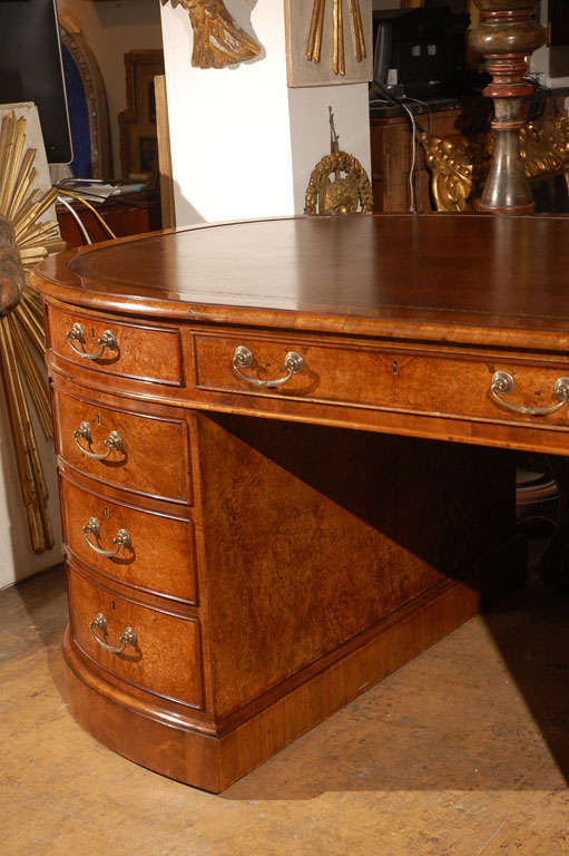 George III Style, Oval Desk 1