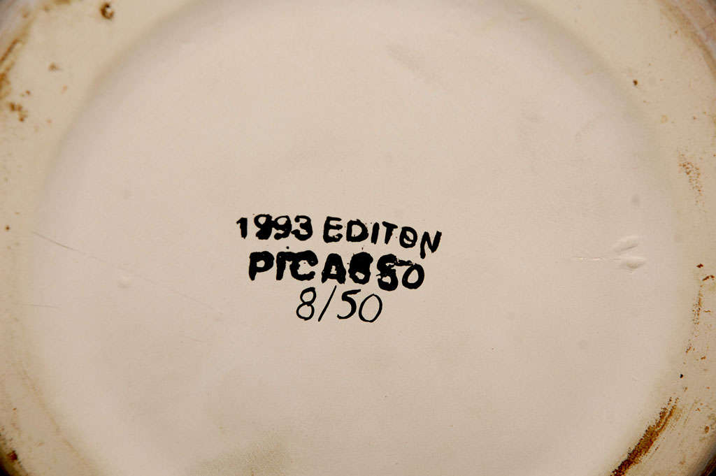 Decorative Vessel by Picasso Edition 1
