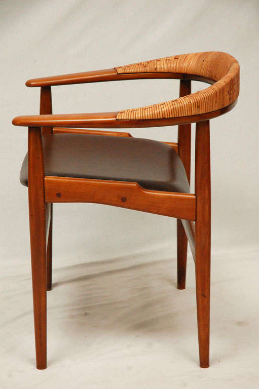 Mid-20th Century Pair of Arne Hovmand Olsen Armchairs