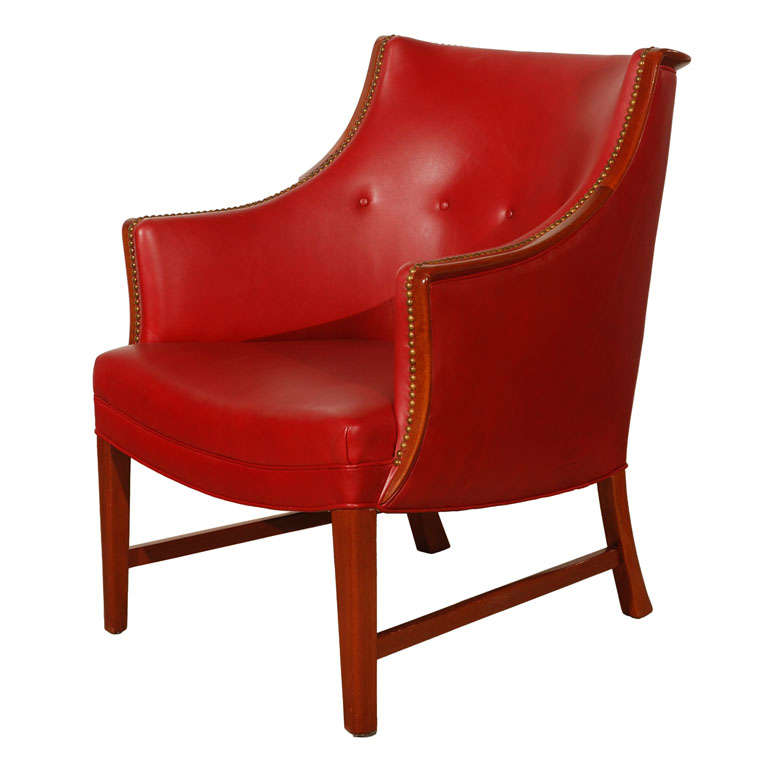 Frits Henningsen Lounge Chair For Sale