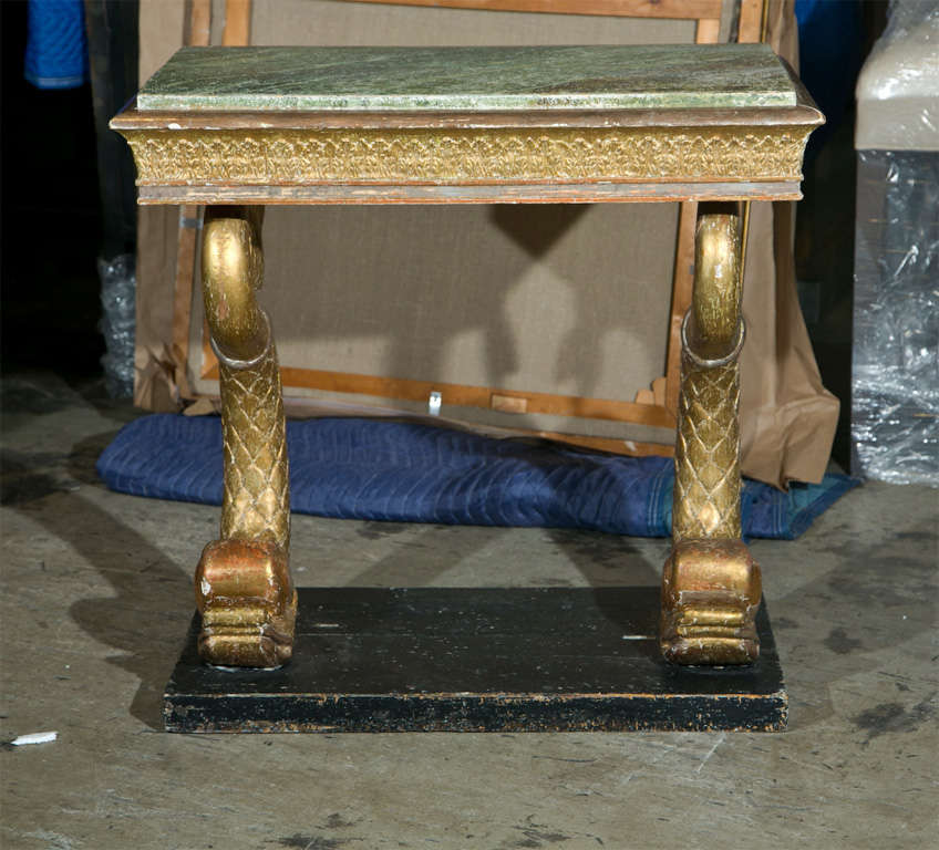 Swedish console table, c. 1800-1810