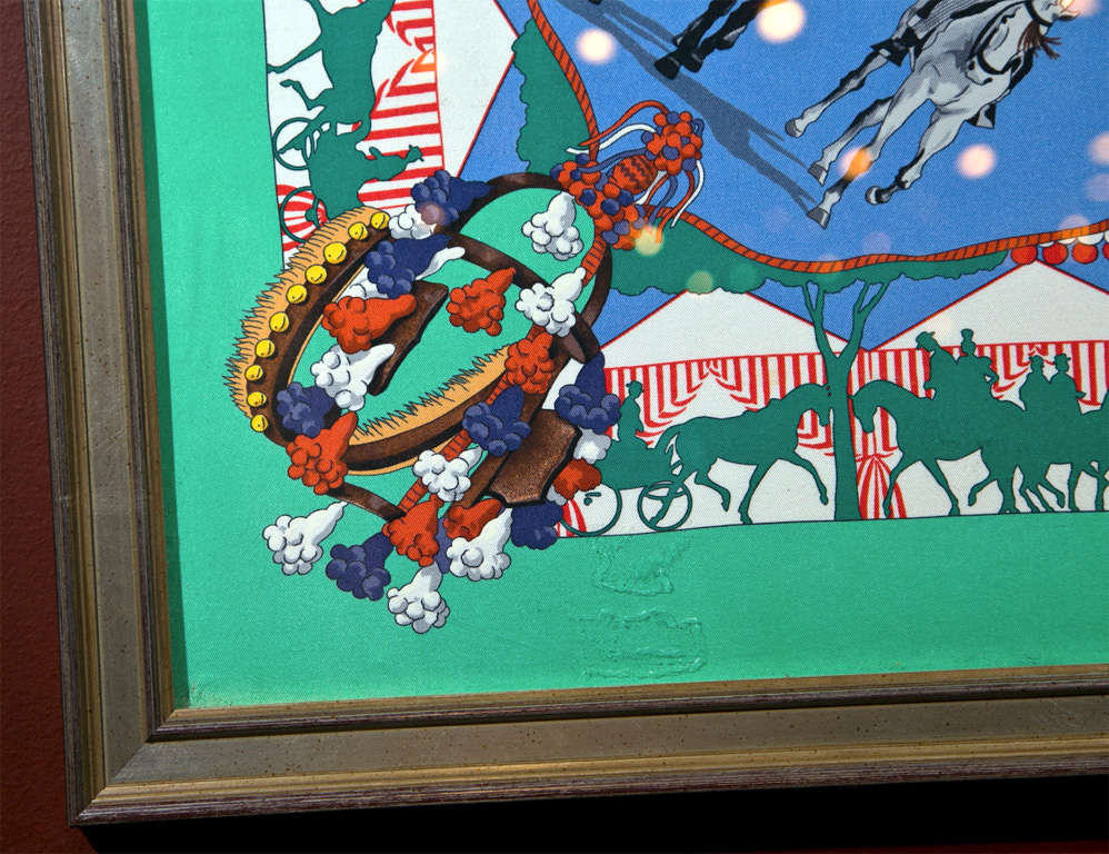 20th Century French Silk Hermes Scarf