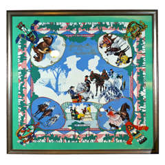 French Silk Hermes Scarf