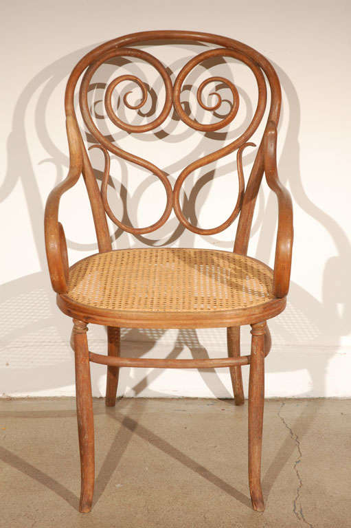 Rare Thonet bentwood armchair from Austria, Europe.
Very good condition including the caned seat.


We also provide rentals for stylists, photo shoot and props for movie sets and theme parties