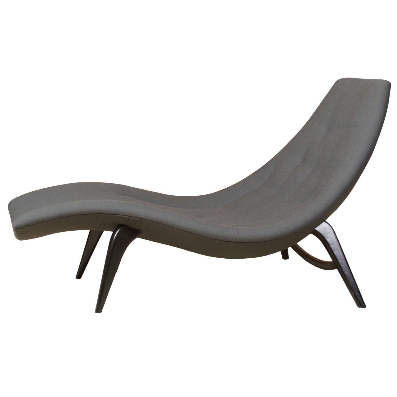 60's Chaise Lounger In Style Of Adrian Pearsall