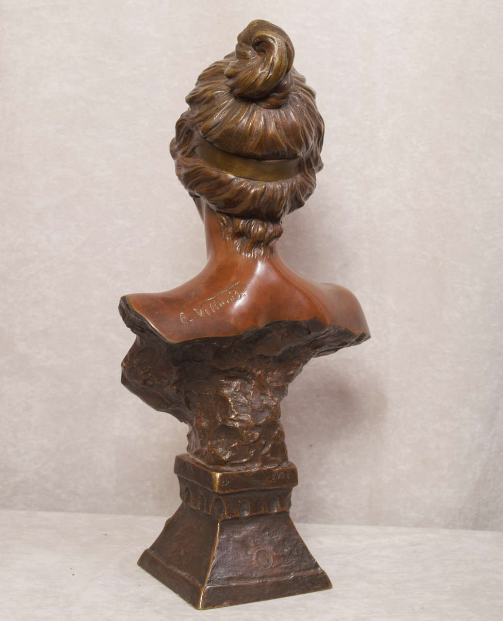 19th Century Bronze Bust 