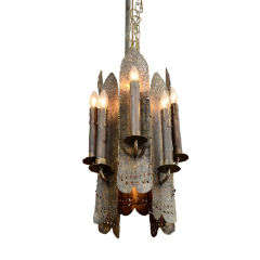 Sculptural Pendant Light Fixture 3