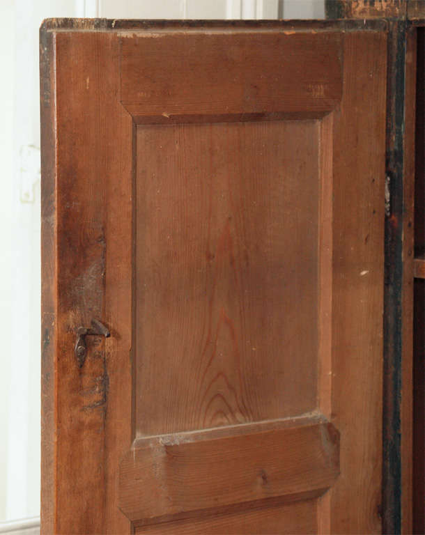 Pine A Painted European Armoire For Sale