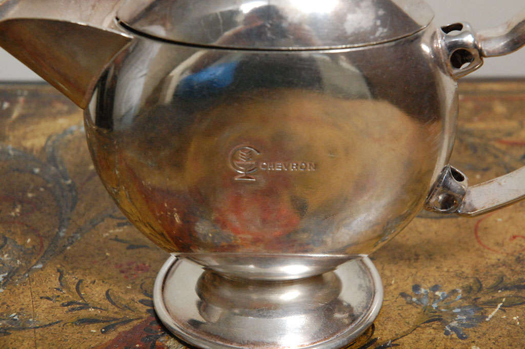 Vintage Chevron Coffee Service 4