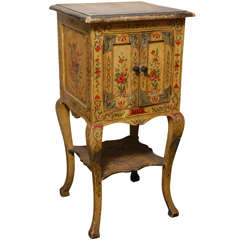 Antique Painted Italian Side Table