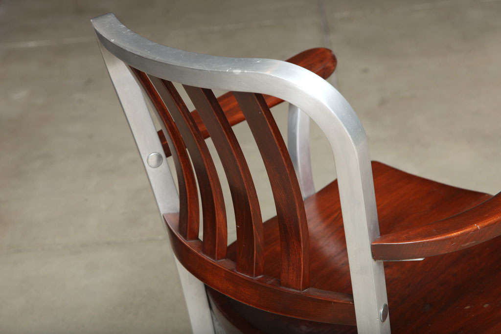Shaw Walker Arm Chair, Vintage Industrial Original American Made 2
