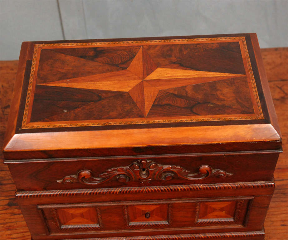 American Gentlemans Keepsake Box or Dressing Chest For Sale