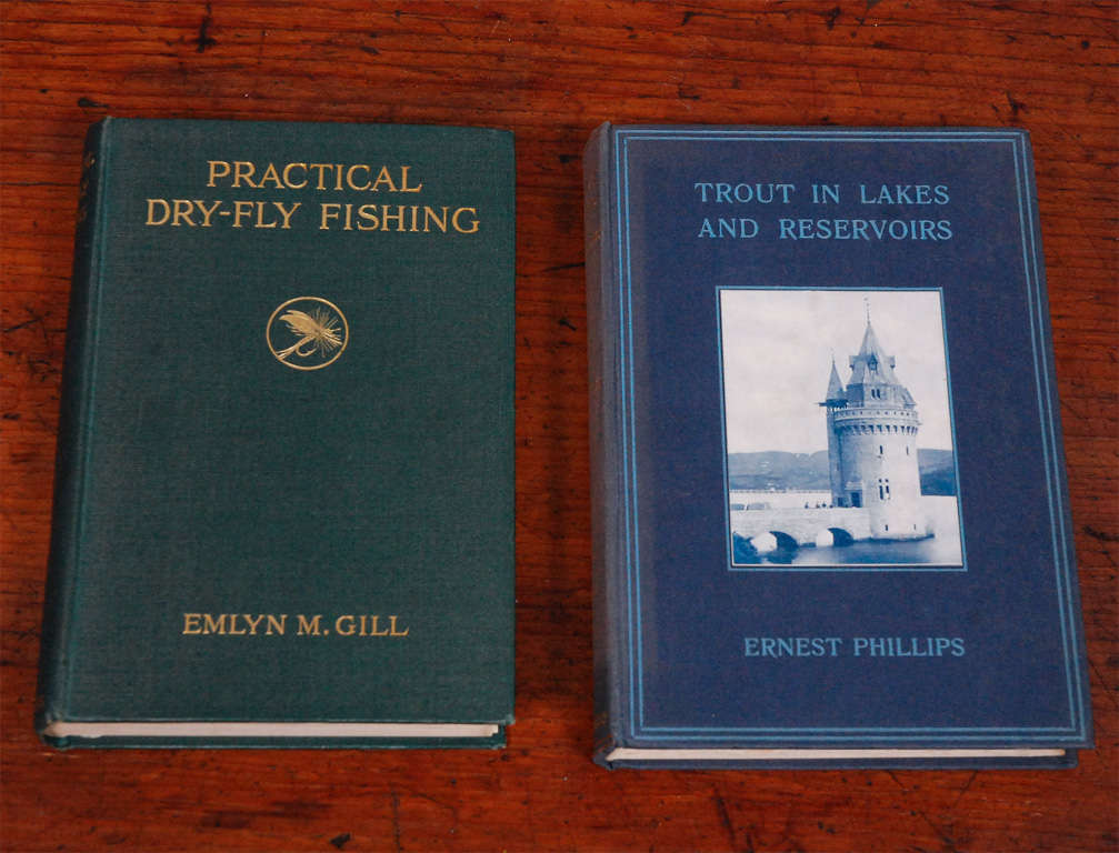 20th Century Collection of Books on Trout Fishing