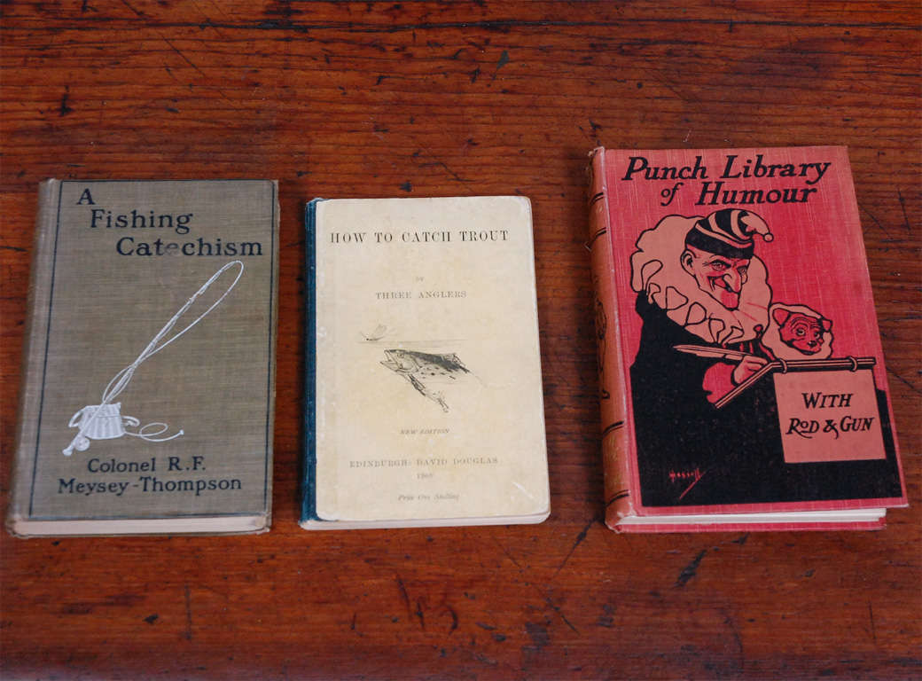 Collection of Books on Trout Fishing 1