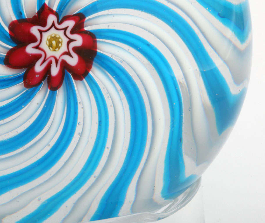 19th Century A Fine Antique Clichy Swirl Paperweight For Sale