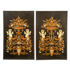Pair Inlaid Panels 3