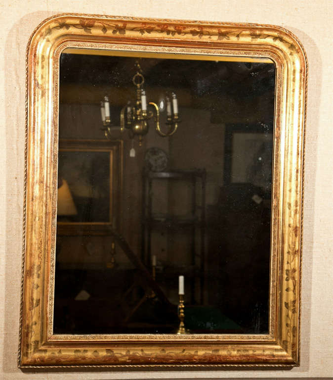 French Gilded Frame Mirror