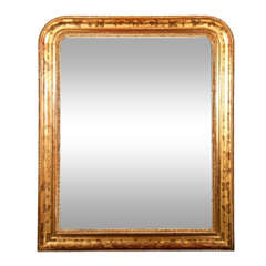 French Gilded Frame Mirror